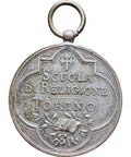 1887’s Antique Religious Medal Italy Stefano Johnson Medallion