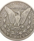 1889 Morgan Dollar United States Coin Silver New Orleans Mint