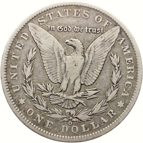 1889 Morgan Dollar United States Coin Silver New Orleans Mint