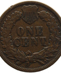 1891 One Cent United States Indian Head Coin