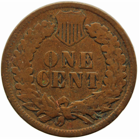 1892 Indian Head United States One Cent Coin