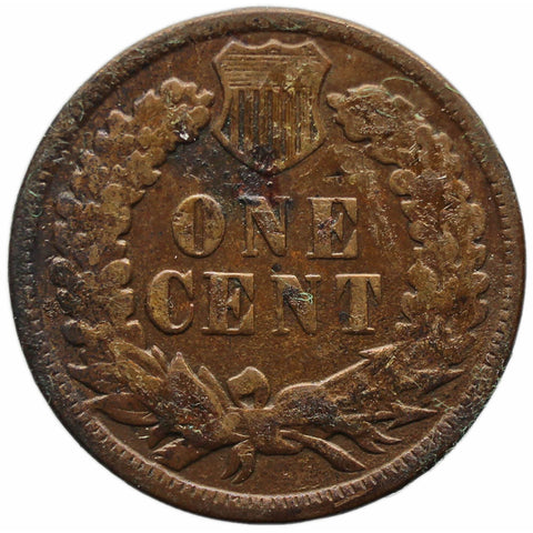 1892 One Cent US Coin Indian Head