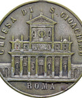 1893 Italy Papal States Vatican Pope Leo XIII Medal Church of St. Joachim
