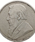 1894 Shilling South Africa Coin Silver Paul Kruger