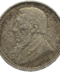 1896 3 Pence South Africa Coin Paul Kruger Silver ZAR
