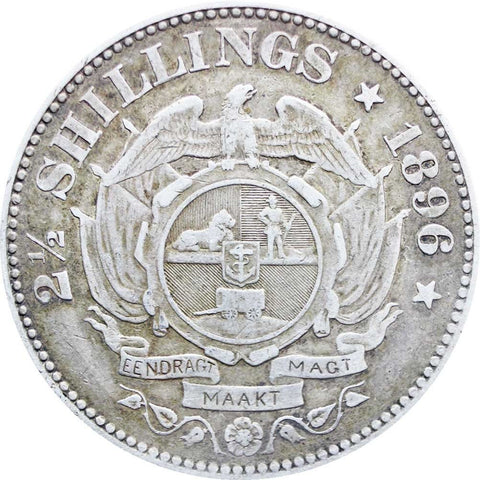 1896 ZAR South Africa Paul Kruger silver 2 and half shilling coin Anglo Boer War Trench Art Pipe & Hat Engraved