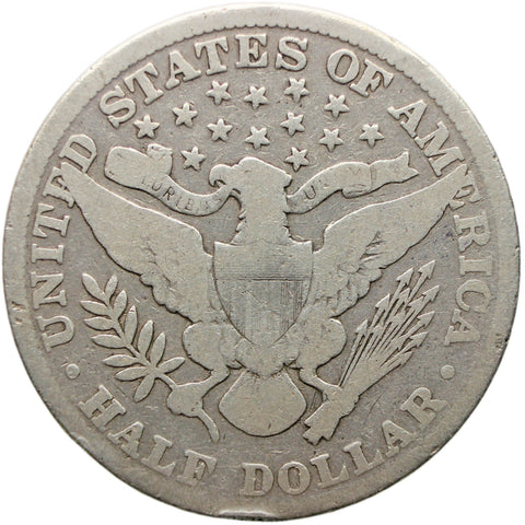 1899 Half Dollar Barber USA Coin Silver