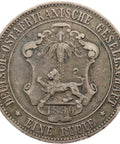 1899 One Rupie German East Africa Coin Wilhelm II Silver