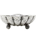 1902 Antique Edwardian Era Shell Shaped Sterling Silver Pierced Dish Silversmith Henry Atkin Sheffield Hallmarks