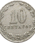 1906 10 Centavos Argentina Coin