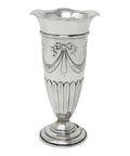 1907 Antique Edwardian Era Sterling Silver Vase Silversmiths William Hutton & Sons Ltd Sheffield Hallmarks