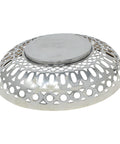 1909 Antique Edwardian Era Sterling Silver Pierced Dish Silversmiths Hukin & Heath (John Thomas Heath John Hartshorne Middleton) Sheffield