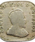 1910 5 Cents Ceylon Edward VII Coin