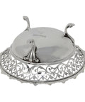 1910 Antique Edwardian Era Sterling Silver Pierced Bowl Silversmiths James Dixon & Sons Ltd Sheffield Hallmarks