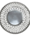 1910 Antique Edwardian Era Sterling Silver Pierced Dish Silversmiths Walker & Hall Sheffield Hallmarks