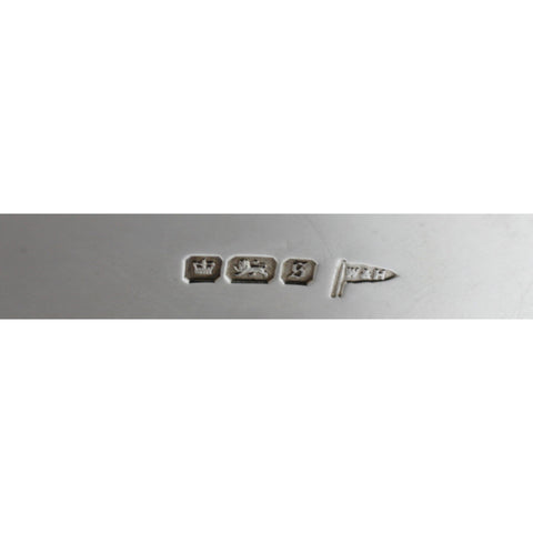 1910 Antique Edwardian Era Sterling Silver Pierced Dish Silversmiths Walker & Hall Sheffield Hallmarks