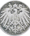 1911 G 10 Pfennig Germany Wilhelm I Coin