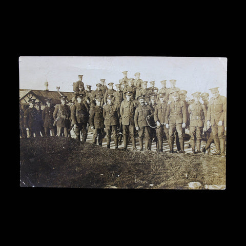 1914’s World War I Military Antique Royal Engineers British Soldier Photo WW1 Postcard Army History