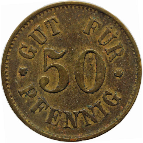 1916 - 1918 50 Pfennig Germany Coin Notgeld