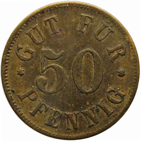 1916 - 1918 50 Pfennig Germany Coin Notgeld