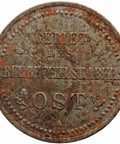 1916 A 3 Kopecks Germany Coin Wilhelm II Military Coinage Coins Region of the commander - in - chief – East German Cross