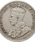 1917 10 Cents Canada Coin George V Silver
