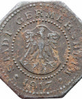 1917 50 Pfennig Germany Notgeld Germersheim Coin