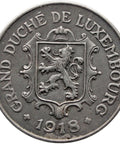 1918 10 Centimes Luxembourg Coin Marie - Adélaïde