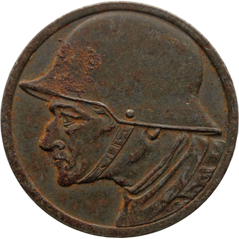 1918 10 Pfennig Germany Stadt Düren Coin Rheinpronvinz