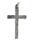 1918 Antique Crucifix Cross Pendant Sterling Silver