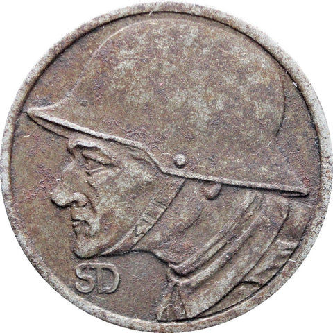 1918 Germany 10 Pfennig Stadt Düren Rheinpronvinz Coin