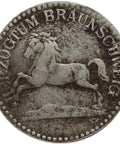 1920 10 Pfennig Braunschweig Herzogtum Federal state of Brunswick German Notgeld Coin