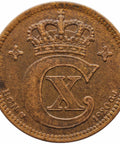 1920 2 Ore Denmark Coin Christian X