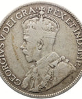1921 9 Piastres Cyprus Coin George V Silver