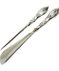 1921 George V Era Sterling Silver Handles Shoe horn and Button Hook Silversmith J & R Griffin Joseph Richard Griffin Chester Hallmarks
