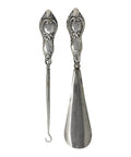 1921 George V Era Sterling Silver Handles Shoe horn and Button Hook Silversmith J & R Griffin Joseph Richard Griffin Chester Hallmarks