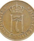 1922 2 Øre Norway Haakon VII Coin