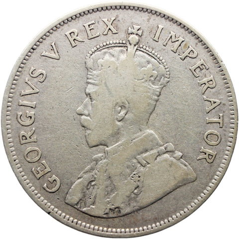 1923 2 1/2 Shillings South Africa Coin George V Silver