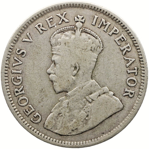 1924 Shilling South Africa Coin George V Silver