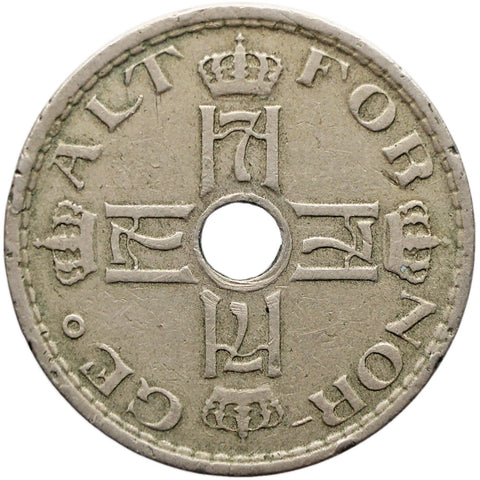 1926 50 Øre Norway Haakon VII Coin