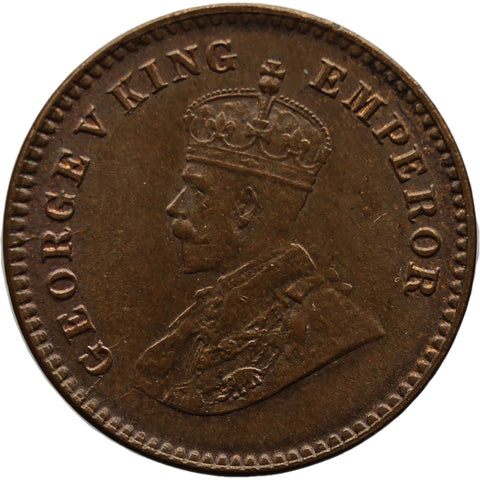 1928 1/12 Anna India British Coin George V Calcutta Mint