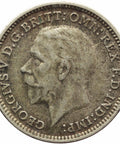1931 3 Pence George V Silver Coin United Kingdom