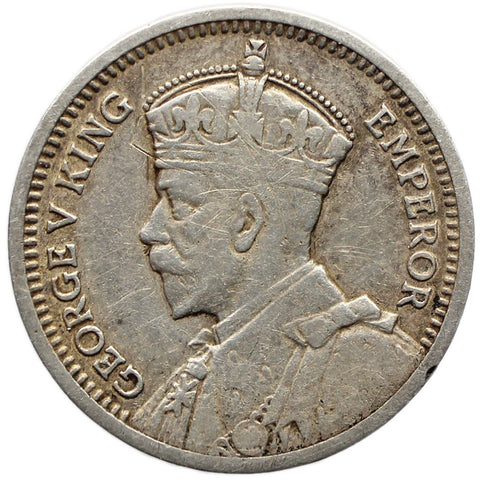 1934 3 Pence Southern Rhodesia Coin Zimbabwe George V Silver