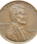 1935 United States Lincoln One Cent