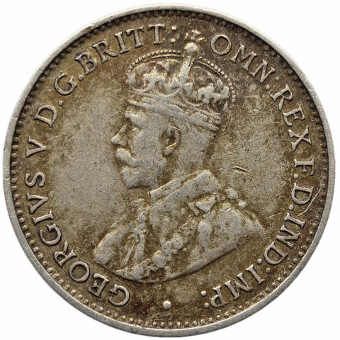 1936 3 Pence Australia Coin George V Silver
