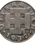 1937 5 Groschen Austria Coin