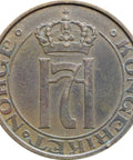 1938 5 Øre Norway Haakon VII Coin