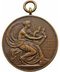 1939 Stratford and East London Musical Festival Bronze Award Medal by Pinches
