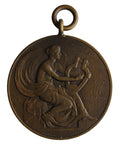 1939 Stratford and East London Musical Festival Bronze Award Medal by Pinches Dance Awarded Olive Voller