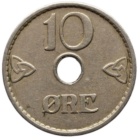 1940 10 Øre Norway Haakon VII Coin